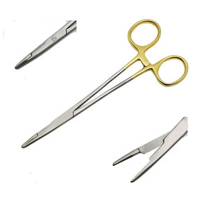 Olsen Hegar Needle Holder Needle <b>Driver</b> with Scissors Cutting Edges Scissor Clamp Forceps with Tungsten Carbide Ophthalmic - Product Image 5