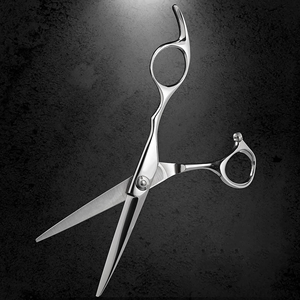 Professional Stainless Steel Barber Hair Scissors 6 Inch Sharp Right-Handed <b>Long</b> <b>Handle</b> Hair Cutting <b>Shears</b> for Salon - Product Image 3