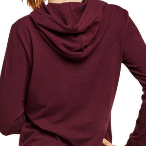 Sweat à capuche avec logo pour femmes, pour usage promotionnel et commercial, fabricant OEM de sweats à capuche pour femmes / sweats à capuche de couleur unie, prix direct usine pour les commandes en gros - Product Image 5