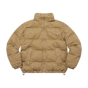 Chaqueta acolchada con capucha para hombre, abrigo grueso de invierno, azul brillante, con cremallera, resistente al viento, cálido, informal, para exteriores - Product Image 3