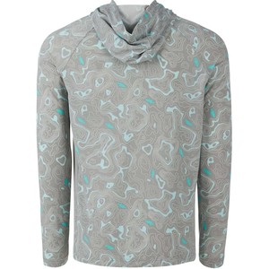 Sudadera de Pesca para Hombre SHH con Protección Solar UPF50+, Manga Larga, Secado Rápido, Ligera, para Actividades al Aire Libre, con Estampado Topográfico - Product Image 6