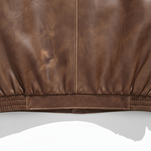 Genuine Fashion Leather <b>Jacket</b> Leather <b>Jacket</b> With Removable Hood Customized Leather <b>Jackets</b> - Product Image 5