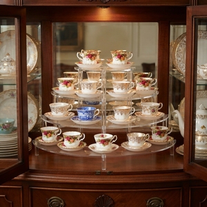 Acrylic Modern Portable Tiered Retail <b>Display</b> Stand Multi-<b>Shelf</b> Counter Organizer Detachable Transparent Product for Rack - Product Image 1