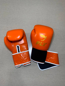 Gants de boxe professionnels en cuir de vachette pur de haute qualité, respirants, avec sangle de poignet réglable, prix de gros RTS, les plus vendus - Product Image 1