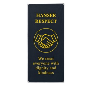 Bannière rectangulaire en polyester, impression numérique, drapeau promotionnel durable à suspendre - Product Image 2