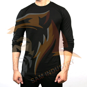 Camiseta de Manga Larga para Hombre, 100% Algodón, Diseño de Alta Calidad, Precio Bajo, Gran Venta - Product Image 3