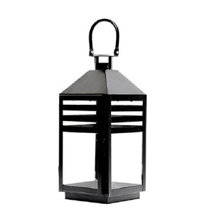 Lámpara de Metal Roja Vintage de Calidad de Exportación con Paneles y Asa, Diseño Moderno Ecológico, Iluminación Decorativa para el Hogar, Decoración Perfecta para Mesa - Product Image 6