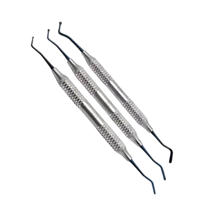 Ensemble complet d'instruments d'examen dentaire de haute qualité Source d'alimentation manuelle Kit d'instruments composites de remplissage dentaire en vente - Product Image 1