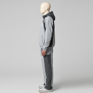<b>Men's</b> New Fashion Outdoor Hooded Casual Windbreaker Tracksuit for Cycling & Running Solid Printed 100% Cotton OEM Serviced - Product Image 3