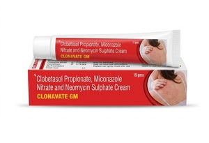 Crema de Clobetasol Propionato, Miconazol y Nitrato de Sulfato, 15 g, Crema Dermatológica para el Cuidado de la Piel - Product Image 1