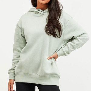 Sweat-shirts surdimensionnés pour femmes avec logo personnalisé, sweat-shirts courts pour femmes avec logo personnalisé - Product Image 1