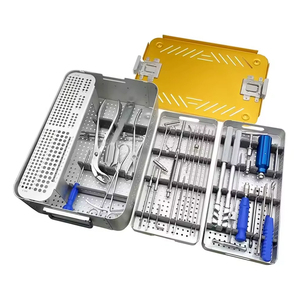 Kit d'instruments pour plaque de blocage des membres supérieurs AO orthopédiques, ensemble chirurgical pour traumatismes, CE ISO, acier inoxydable - Product Image 2
