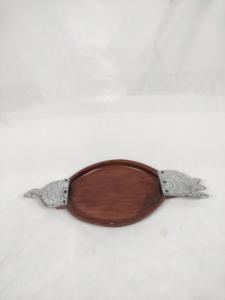 Bandeja de Madera Ecológica Hecha a Mano y Personalizable con Opciones de Grabado, Regalo Personalizado para el Hogar y Eventos - Product Image 2