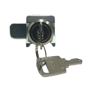 Serrure de meuble contemporaine en fer Camlock ED-1 avec clé métallique pour utilisation multi-espaces, modèle de sécurité, postkey, boxkey, lockerkey - Product Image 1