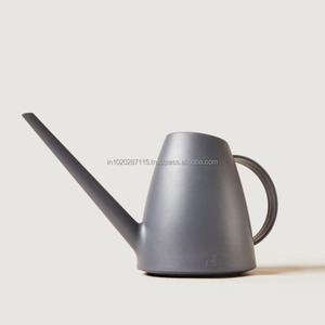 Weather resistant galvanized <b>water</b> <b>can</b> with elegant farmhouse style perfect for gifting or everyday garden watering - Product Image 1