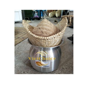 High Quality VIETCHOICE Eco-Friendly Vietnamese Traditional Bamboo <b>Hat</b> Basket Steamer Durable & Non-Toxic - Product Image 1