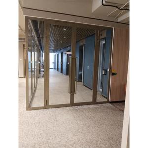 Puerta Cortafuego de Acero Reforzado de Alta Resistencia con Acabado Glaseado para Almacenes, Fábricas, Escuelas y Hospitales, Disponible para la Venta - Product Image 3
