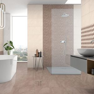 300x600 White Glossy Finish Ceramic <b>Tile</b> For Minimalist Office Walls And Modern Commercial Property Interior Decoration - Product Image 3