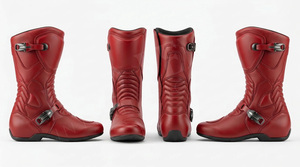 High Performance Motorcycle Riding Boots Waterproof Anti Slip Protective Breathable Racing Tour Gear Durable Comfort Fit Shoes - Product Image 5