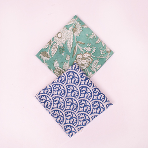 Hand Drawn Cotton <b>Square</b> <b>Scarf</b> Floral Pattern Breathable Ethnic Style Spring Summer Unisex Wrap - Product Image 4