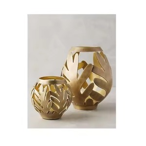 Decorative Finish Metal Votive Candle Holder Elegant <b>Tea</b> <b>Light</b> Holder Centerpiece Decor - Product Image 1