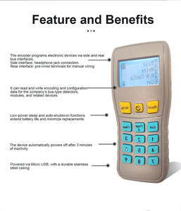 Programmateur portable Tanda TX7932 pour dispositifs d'alarme incendie adressables - Product Image 2