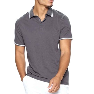 Polo de Hombre de Alta Calidad, Tela Flexible, Ajuste Cómodo y Elástico, Informal, para Uso Diario, Actividades de Ocio, Verano - Product Image 1