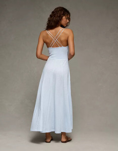 Vestido maxi fruncido AE Sunchaser para mujer - Product Image 3