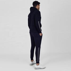 <b>Mens</b> 100% Cotton Sports Track Suits Breathable Spring And Autumn Running 100% Cotton Tracksuits From Pakistan - Product Image 2