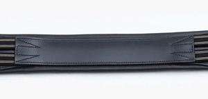 Professionnel de haute qualité fait à la main en cuir noir circonférence équestre confortable doux rembourré cheval gaufre armure néoprène Dressage - Product Image 4