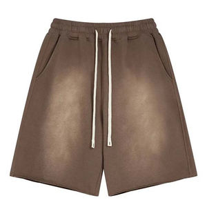 Shorts d'été pour hommes, vêtements de sport, vierges, séchage rapide, pour jogging, effet délavé à l'acide et à la pierre, avec logo personnalisé, OEM - Product Image 6