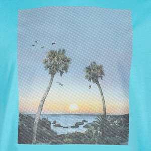 T-shirt graphique décontracté en coton tricoté imprimé pour homme, col rond, manches courtes, respirant, écologique, vêtement de mode quotidien - Product Image 6