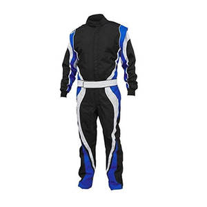 Traje de Carreras de Karting de Cuero Premium de Diseño Personalizado |   Traje de Carreras de Karting Transpirable de Secado Rápido y Resistente al Fuego para Unisex, Talla Grande - Product Image 2