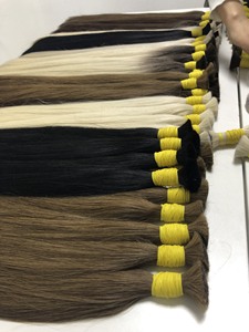 Precio al por mayor extensiones de cabello a granel color personalizado 100% cabello humano virgen vietnamita de alta calidad de la Nasa - Product Image 2
