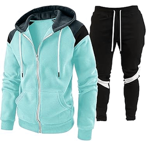 ชุดวอร์มผู้ชายทันสมัย รับผลิตแบบ OEM ODM ขายส่ง ผ้าเนื้อนุ่ม ยืดหยุ่น ใส่สบาย เหมาะสำหรับออกกำลังกายและฟิตเนส - Product Image 5