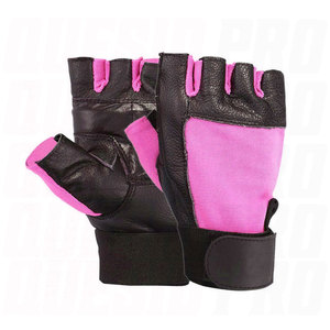 Custom Men's & Women's Gym <b>Gloves</b> Strong Leather Wrist Wraps Enhanced <b>Grip</b> Weight Lifting Fitness <b>Gloves</b> Anti Slip Half Finger - Product Image 3