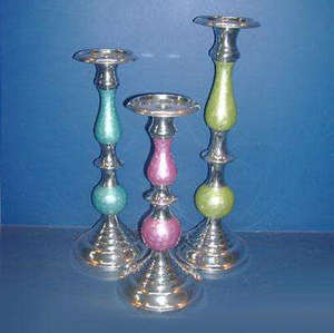 Wholesale Luxury Aluminium Candle <b>Stand</b> Durable Candle Holder for Home Décor Retail Stores Event Planners and Export Supply - Product Image 3