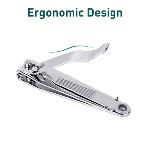 Coupe-ongles avec poignée antidérapante, outil de coupe d'ongles en acier inoxydable durable pour une prise en main confortable - Product Image 4