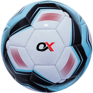Ballons de football de qualité supérieure Oxva Industries en cuir PU, design personnalisé, taille officielle 5, pour entraînement et matchs. - Product Image 1