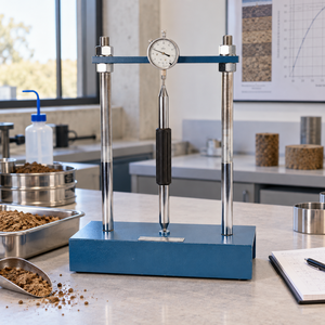 Equipo de Medición para Laboratorio de Mecánica del Suelo para Uso en Estudios de Ingeniería |   Aparato de Prueba de Cambio de Volumen Geotécnico en Acero Dulce - Product Image 4
