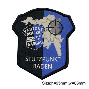 Écussons tissés personnalisés, design de logo haute définition, badge en tissu durable pour uniformes et vêtements - Product Image 4