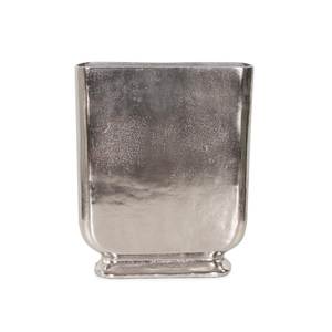 Metal Flower <b>Vase</b> with Decorative Embossed Finish for High End Interior Design and Elegant Floral Displays - Product Image 1