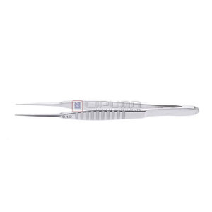 คีมจับเนื้อเยื่อ BONN Iris Forceps ขนาด 10.0 ซม. คีมผ่าตัดเนื้อเยื่อคุณภาพสูง ผลิตจากเหล็กกล้าไร้สนิม คีมจับเนื้อเยื่อ BONN Iris Forceps สำหรับจักษุวิทยาและหู คอ จมูก - Product Image 1