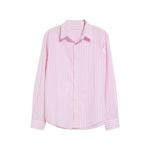 Nouvelle Arrivée Chemise Femme à Manches Longues Col Rabattu pour le Bureau, Blouse Décontractée en Coton Respirant et Écologique pour Femme - Product Image 1