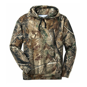 Sudadera con Capucha de Camuflaje para Hombre con Logotipo Personalizado, Sudadera de Caza Premium al por Mayor, Sudadera de Camuflaje para Exteriores - Product Image 2