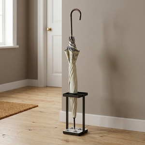 Parasol Metálico Moderno de Doble Cara con Recubrimiento en Polvo para Interiores, de Fabricante Mayorista de Muebles de Taiwán, con Gran Capacidad y Soporte Independiente - Product Image 4