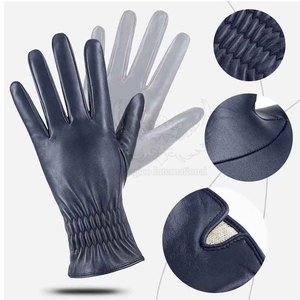 Gants tactiles en cuir de haute qualité, respirants, écologiques, décontractés, pour le sport et les voyages, confortables, adaptés aux températures froides - Product Image 2