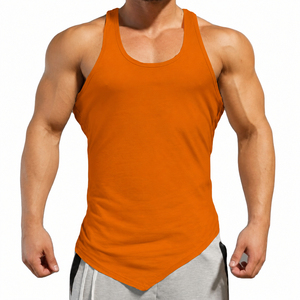 Nuevas Camisetas de Tirantes para Hombre, Transpirables, Tejidas, con Espalda en Y, para Gimnasio, Culturismo y Fitness - Product Image 1