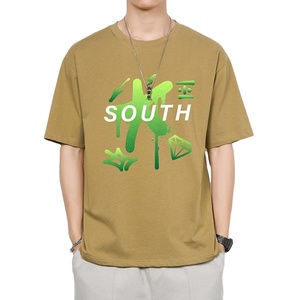 Camiseta blanca de manga corta informal para hombre 100% algodón con poliéster Publicidad gratuita Logotipo serigrafiado Precio - Product Image 3