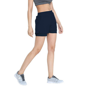 Shorts pour femmes à taille élastique, style simple et tendance, gamme économique, OEM, prix de gros direct usine, quantité OEM, modèle 2026 - Product Image 4